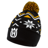 HSQ RockStar Winter Pom Pom Beanie